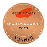 Get The Gloss Beauty Awards 2023 Bronze Badge